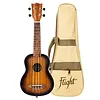 Flight Gemstone NUS380 Soprano Ukulele - Amber