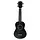 Soprano Ukulele Black With Book PTN101422