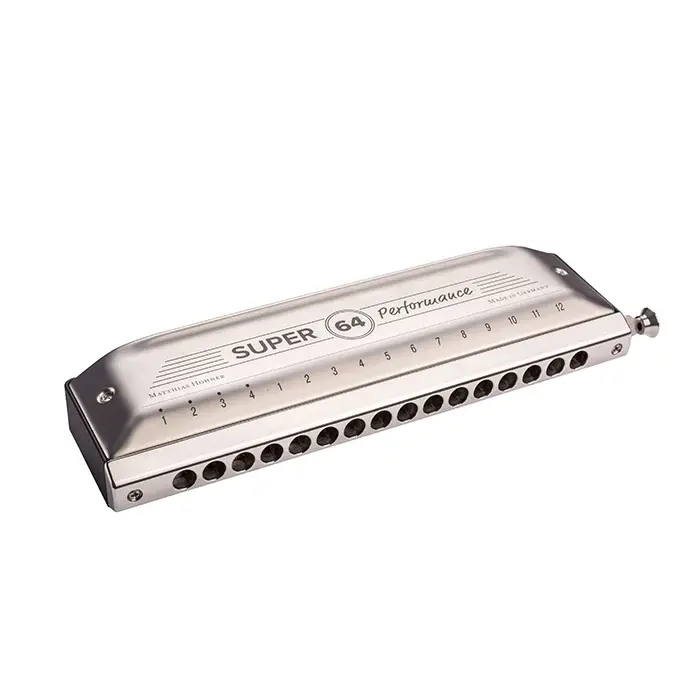 Hohner Super 64 New Model 1.2 mm Chromatic Harmonica