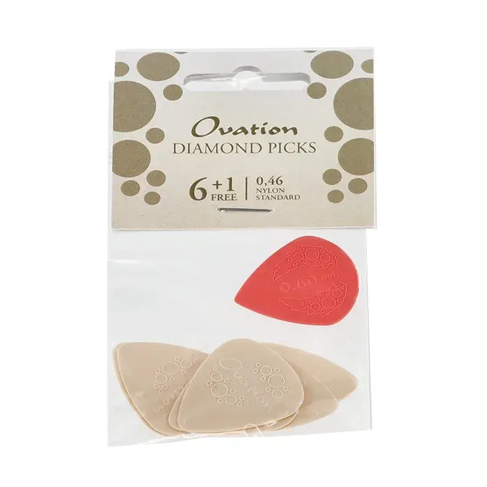 Ovation Diamond Picks Nylon 351 0.46 Green