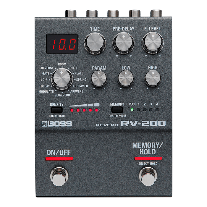 Boss RV-200 Reverb Pedal
