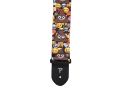 Event Perris 8232 Pop Emoji Polyester Guitar Strap