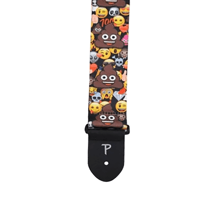 Event Perris 8232 Pop Emoji Polyester Guitar Strap