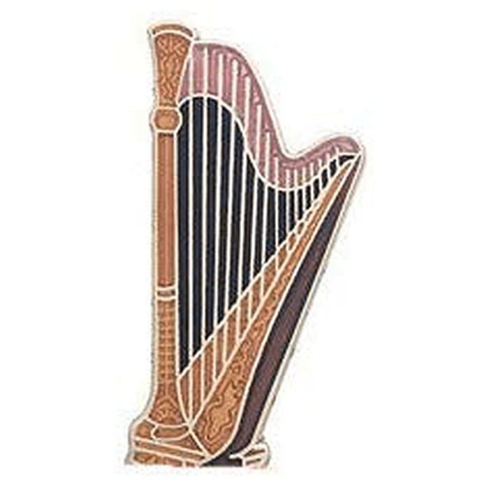 Mini Pin - Concert Harp