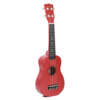Korala Soprano Ukulele Red with Guitar Machine Heads