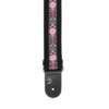 D'Addario Deluxe Cotton Guitar Strap Black