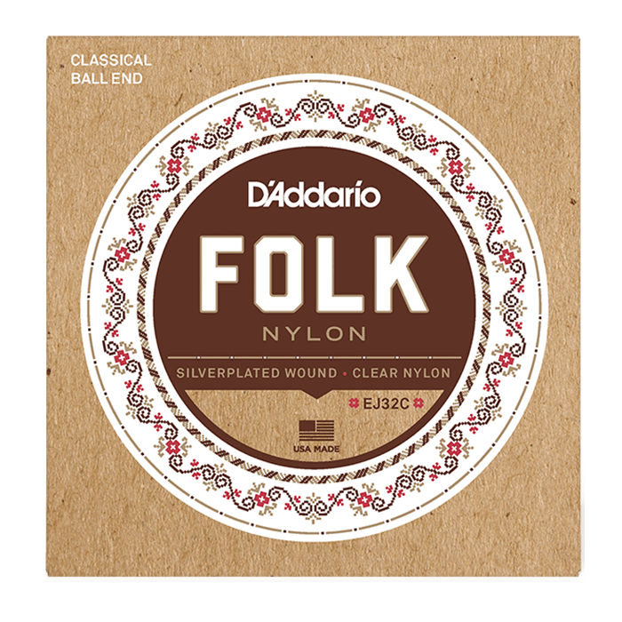 D'Addario Normal Tension Ball End Classical Guitar Strings