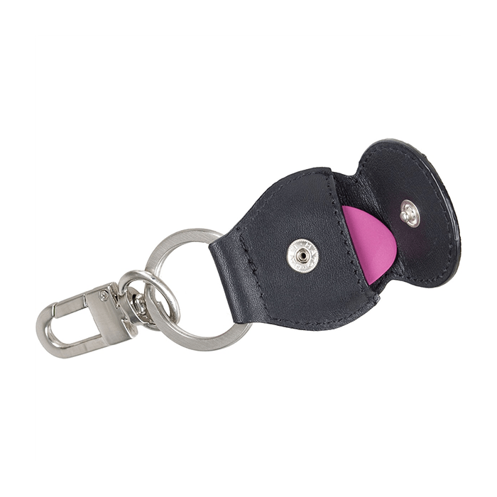 Protec Guitar Pick Holder Leatherette Bk