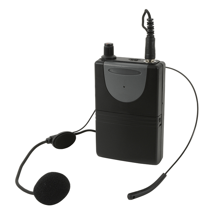 QTX QHS-863.8 Neckband Mic + Beltpack for QRPA & QXPA