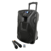 QTX Busker PA With VHF Mics & Media Player