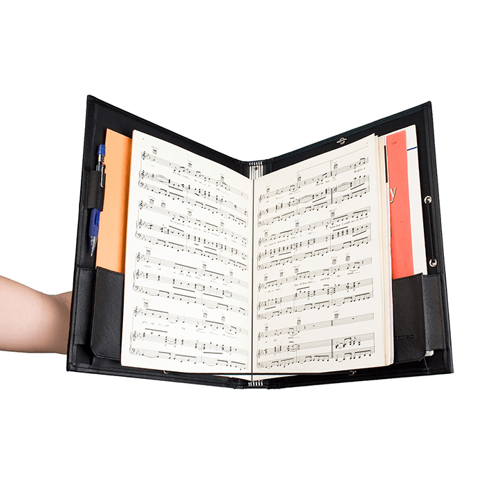 Protec Elas Band Music Folder W/Ret. String