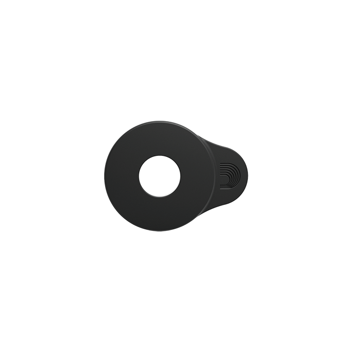 D'Addario Flex lock Strap Block 4Pk Black