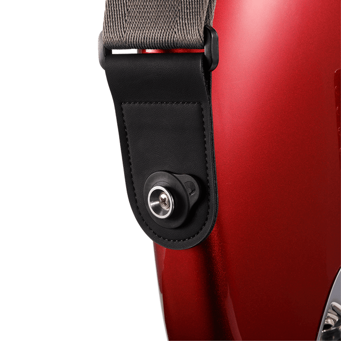 D'Addario Flex lock Strap Block 4Pk Black