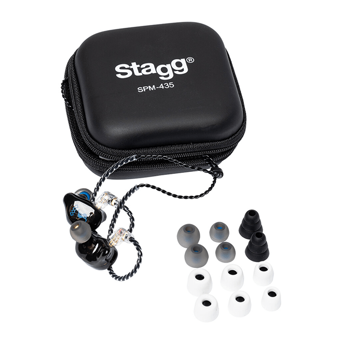 Stagg 4-Drive In-Ear Monitor Black