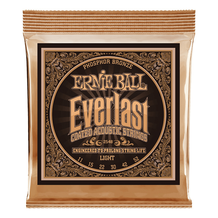 Ernie Ball 2548 Everlast Light Acoustic Guitar Strings