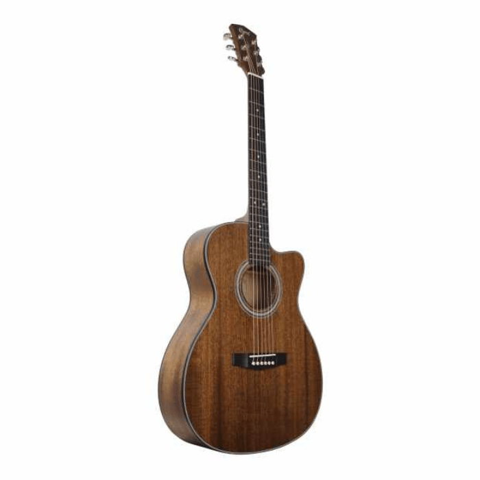 Cort Pure OCMF Natural Satin Electro Acoustic Guitar w/ Bag