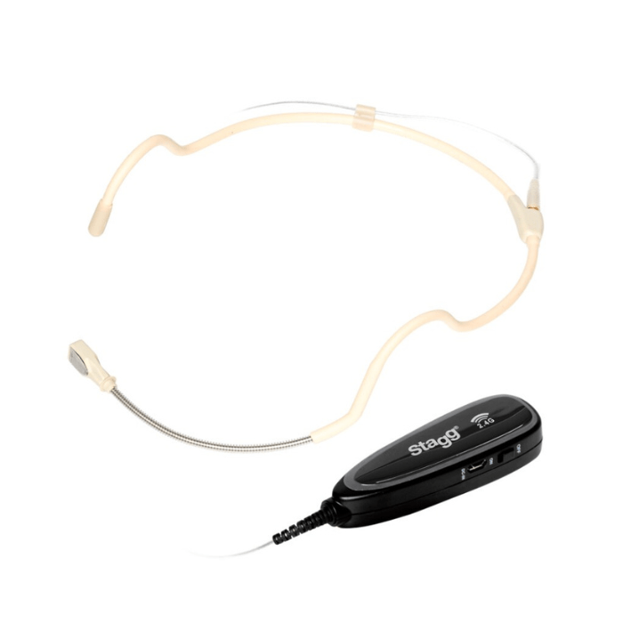 Stagg 2.4GHz UHF Waterproof Wireless Headset Microphone