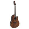 Ovation Celebrity Trad PL Guitar CS24P-NBM-G Mid-Cutaway, Nutmeg Burled Map