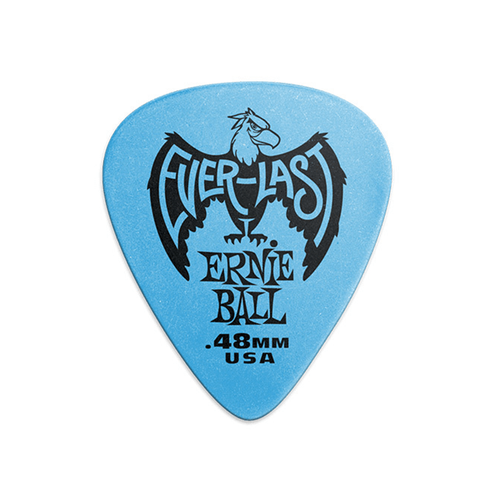 Ernie Ball Everlast Picks .48mm Blue