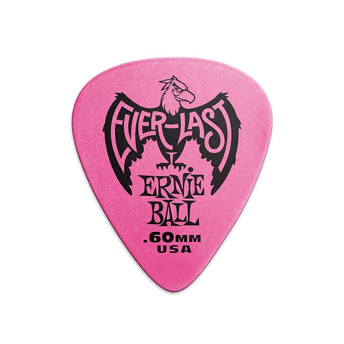 Ernie Ball Everlast Picks .60 Pink