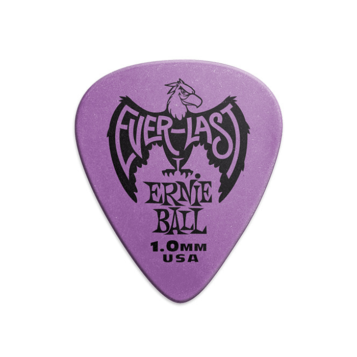Ernie Ball Everlast Picks 1.0mm Purple