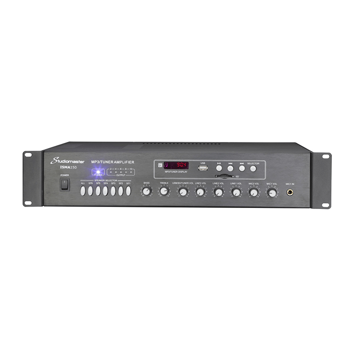 150W 100V Line Mixer Amp