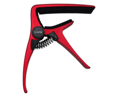 Aroma AC20RD Acoustic Guitar Capo, High Quality Aliuminium Material, Steel Spring, High quality silicone cushion, RED