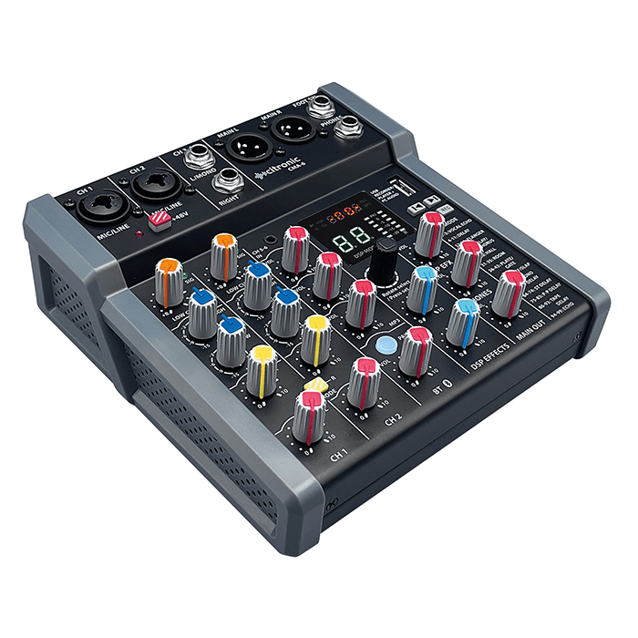 Citronic CMA-6 Compact Mixer with DSP FX and BT/USB