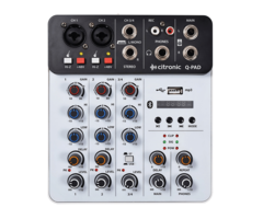 Citronic Q-PAD Compact Mixer + USB/BT/MP3