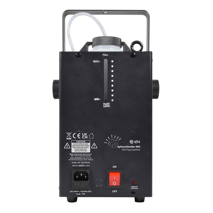 QTX SpheroSmoke-400 400W Magic Ball LED Fog Machine