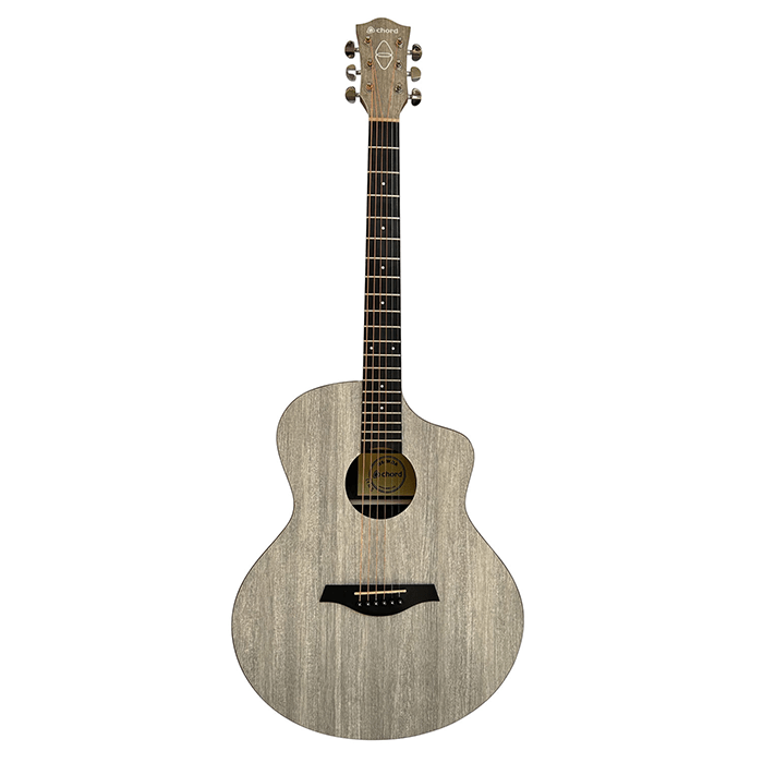 Chord N6-WDA Nomad Electro-Acoustic Guitar Weathered Ash