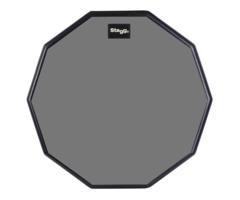 Stagg 12" Practice Pad, 10-Sided Type