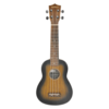Aria Maikai Soprano Ukulele with Bag Brown Sunburst