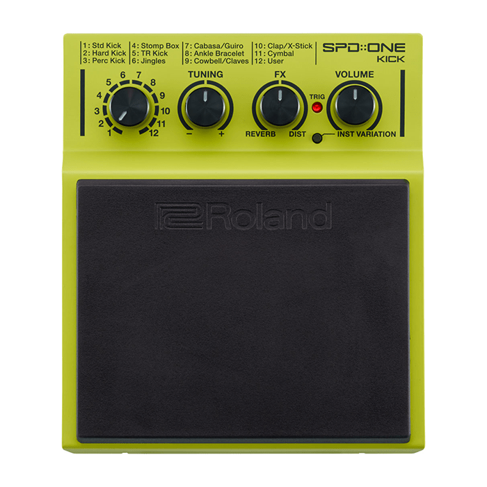 Roland SPD: One Pad With In-Built Kick Sounds