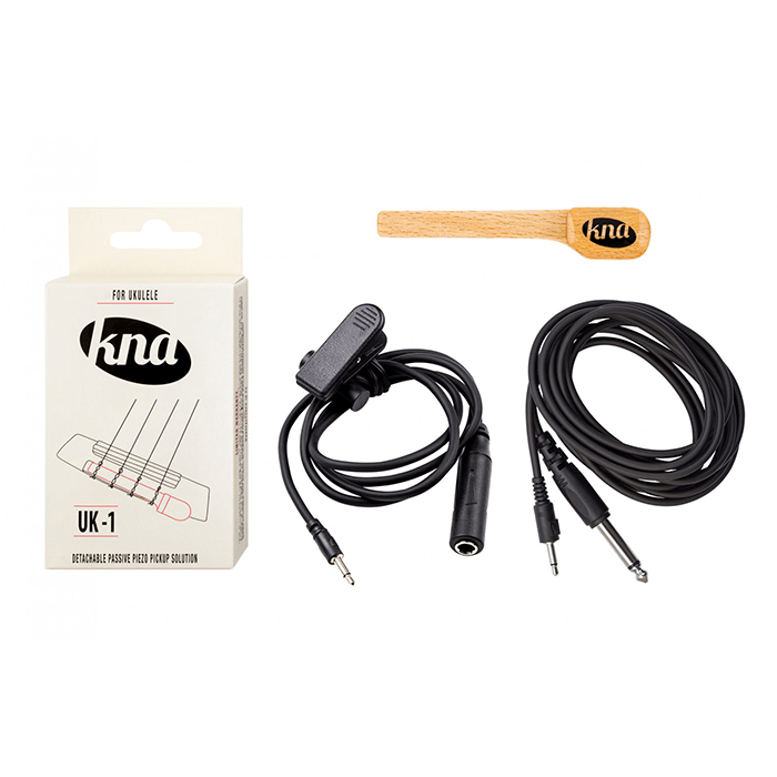 KNA Ukulele Portable Piezo Pickup (1/8" To 1/4" Cable Included)
