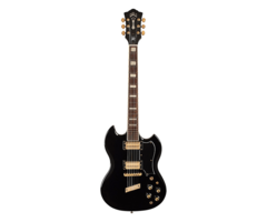 Guild Polara Kim Thayil In Black - Hb-1'S W/ Compensated Stop Tail