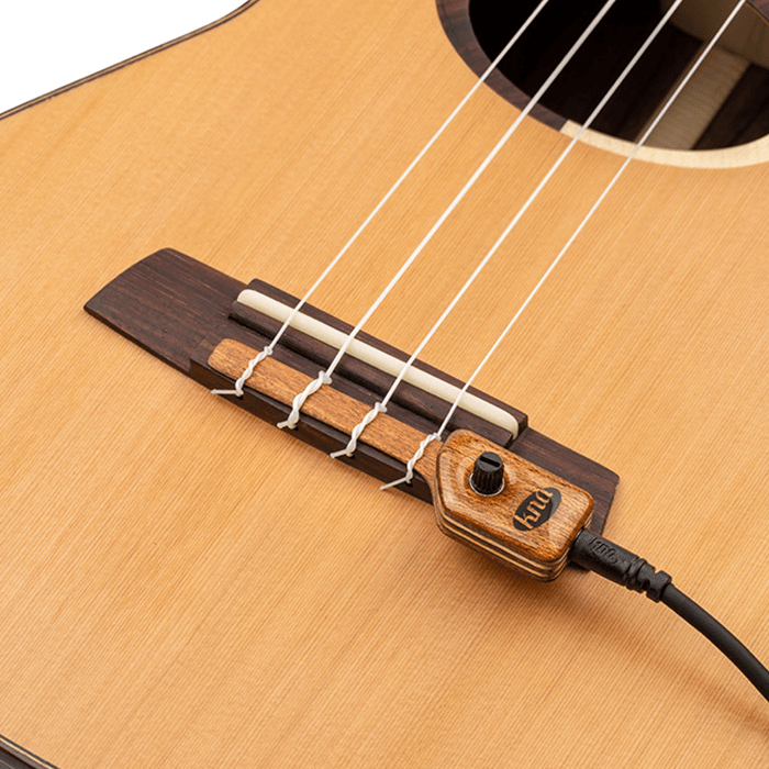 KNA Ukulele Portable Piezo Pickup With Vol & Cable