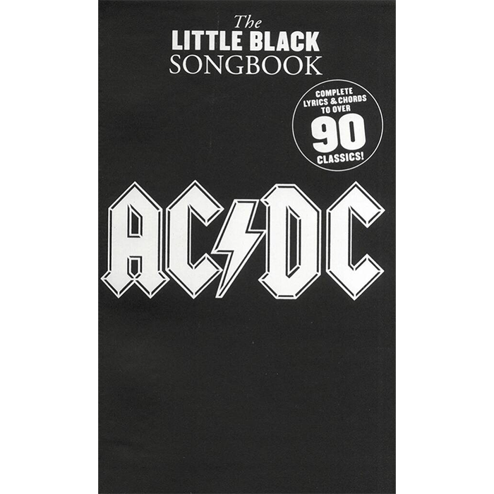 The Little Black Songbook Ac/Dc (Uk Ver) Lyrics & Chords