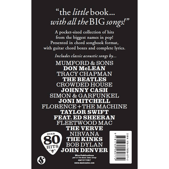 The Little Black Songbook Great Acoustic Songs