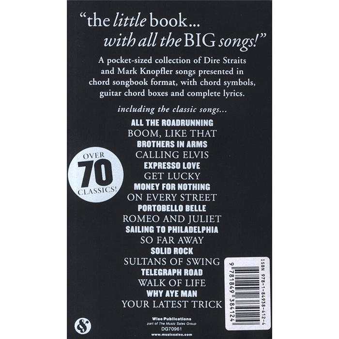 The Little Black Songbook Dire Straits Mark Knopfler