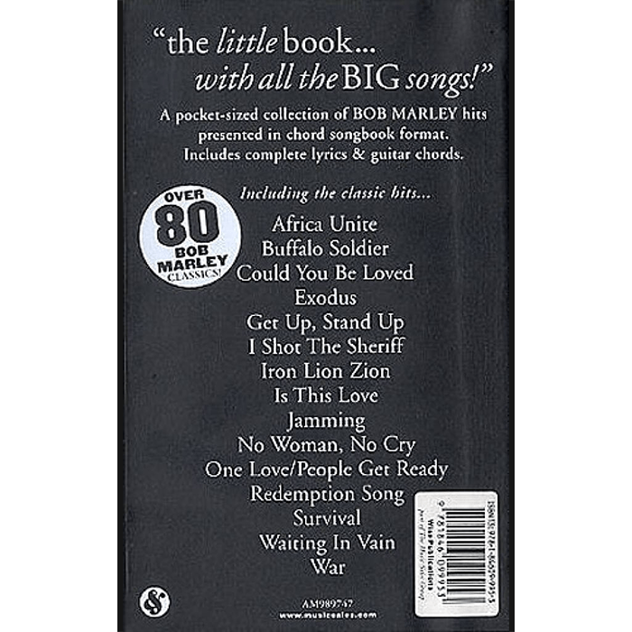 The Little Black Songbook Bob Marley
