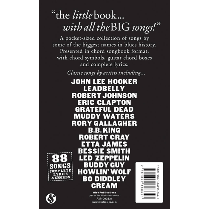 The Little Black Songbook Of The Blues Lyrics And Chords