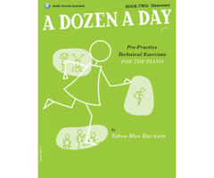 A Dozen A Day Book 2 Elementary Edition (with Audio Online)