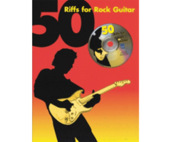 50 Riffs For Rock Guitar CD Tab