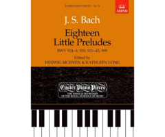 18 Little Preludes BWV 924-8, 930, 933-43 & 999