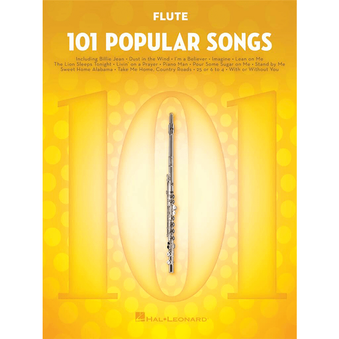 101 Popular Songs: Flute Solo