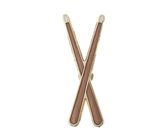 Mini Pin - Drum Sticks