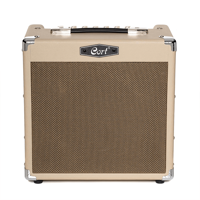 Cort CM15R Amp White Sand