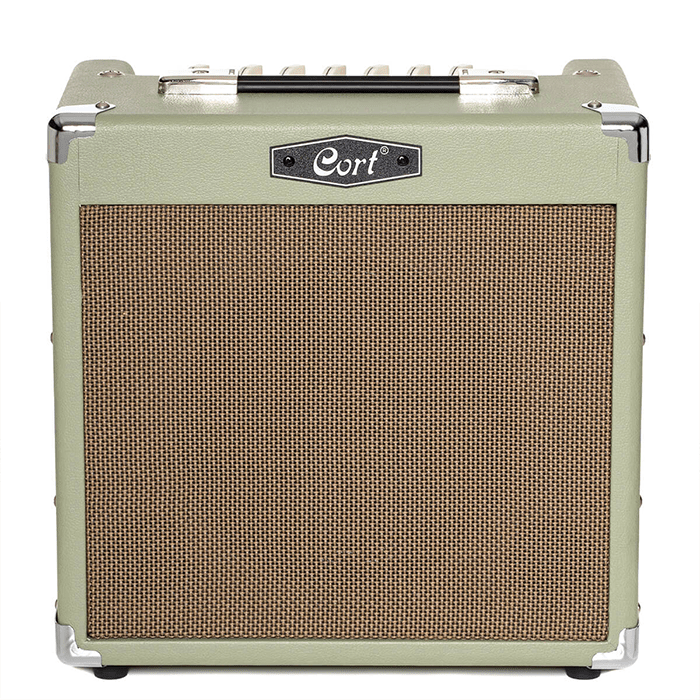 Cort CM15R Amp Pastel Green