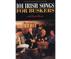 101 Irish Songs For Buskers Melody Lyrics Chords Book